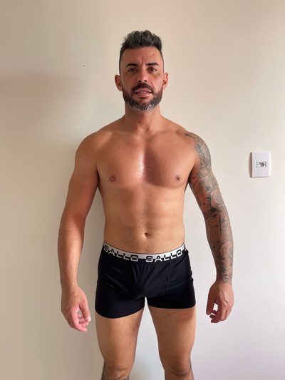 Alessandro Gonçalves após 6 meses de treino